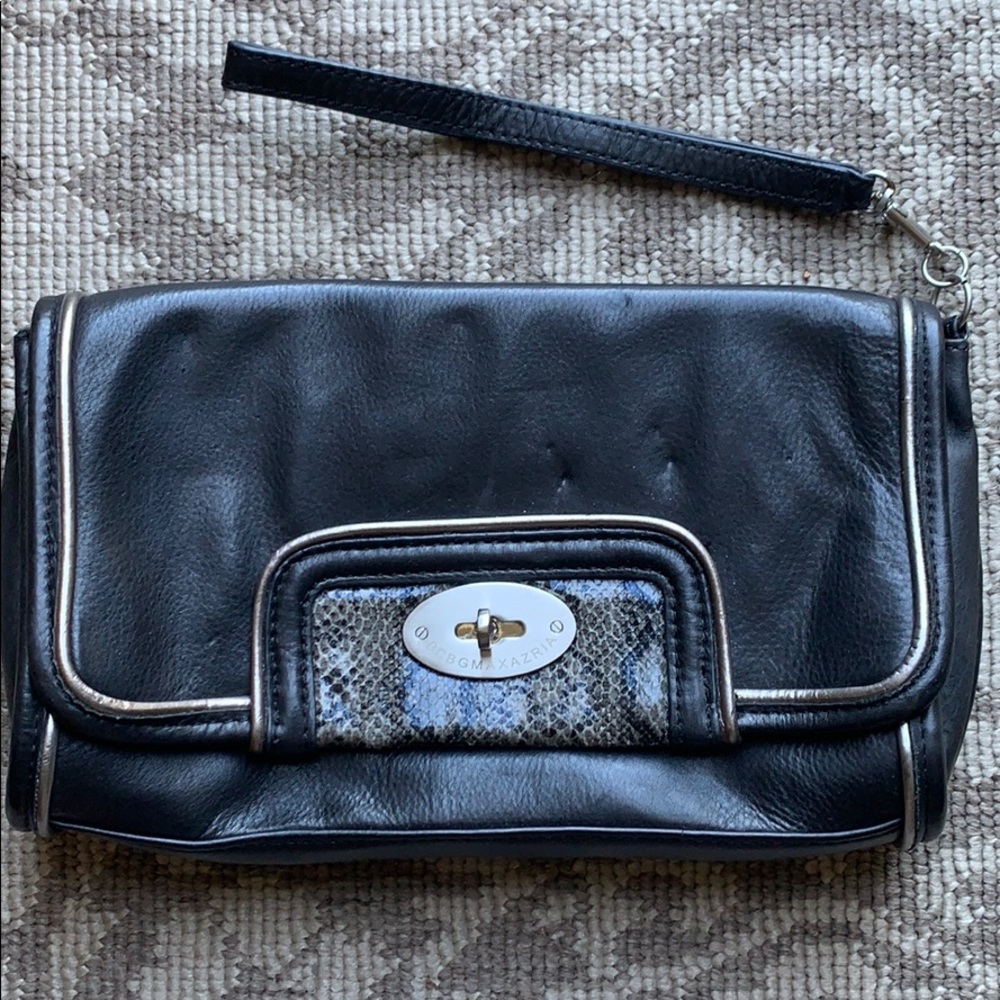 BCBG Max Azria Clutch, Black
